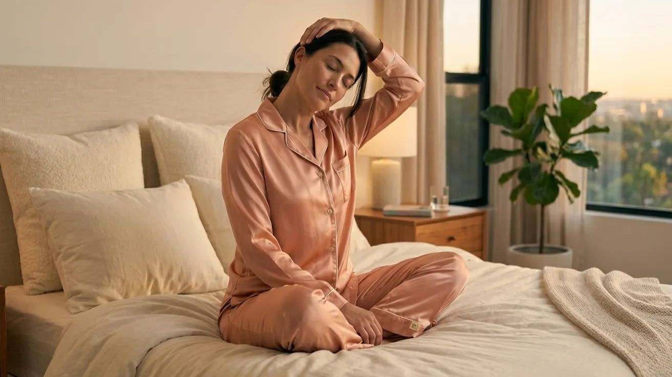 reduce muscle tension before bed