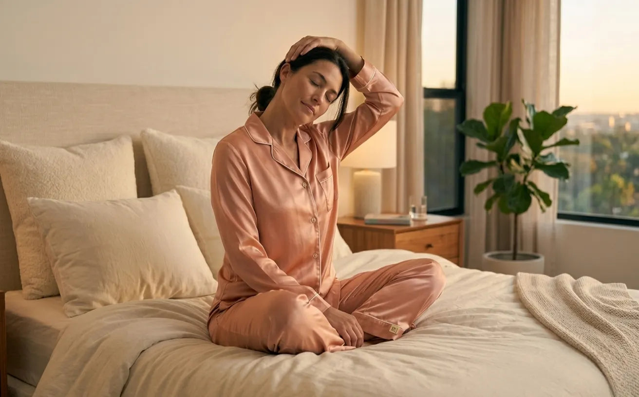 reduce muscle tension before bed